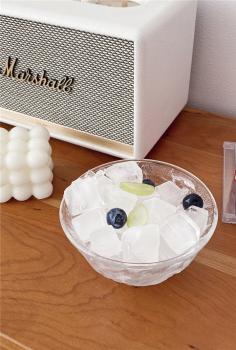 Großhandel B2B Servier Glas Schüssel Schale schönes Muster 6pcs